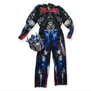 Optimas Prime Transformers Costume with Helmet Size Small 4 - 6